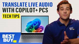 Live Captions on the AllNew Copilot PCs – Tech Tips from Best Buy [upl. by Dearborn]