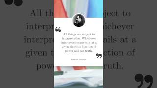 Nietzsche questions is our reality a function of power and not truth [upl. by Eilsek]