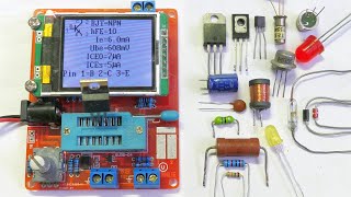 Transistor tester test and analysis [upl. by Skeie]