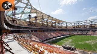 timelapse de lestadio do maracana constructions extrêmes  futebol do brasil [upl. by Ecinereb631]