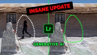 REVOLUTIONARY 🌟 How to Remove People amp Objects from a Photo wLightroom Generative AI [upl. by Ennylyak]