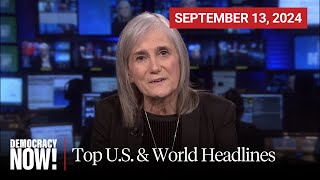 Top US amp World Headlines — September 13 2024 [upl. by Freudberg]