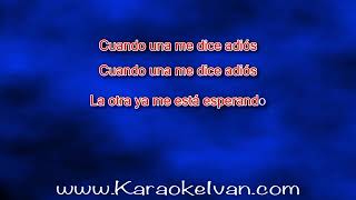 Los Cuates De Sinaloa  Me Gusta Tener De A Dos KARAOKE [upl. by Naujad]