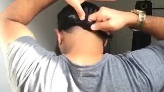 How to roll the back of your durag [upl. by Ulla]