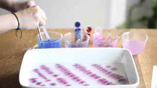 How to Marbling with Acrylic Paint [upl. by Oilenroc]