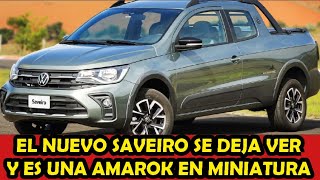 Saveiro 2024 todo sobre el nuevo restyling de la pickup de VW [upl. by Heyward]