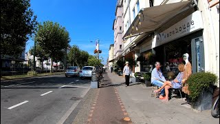 4K Cycling Düsseldorf  Merowingerplatz  Belsenplatz via Friedrichstr HeinrichHeineAllee [upl. by Jackie800]