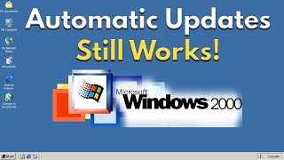 Windows 2000 Updates STILL Exist in 2022 [upl. by Strepphon328]