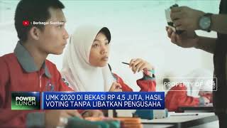 Sah UMK 2020 Kota Bekasi Rp 458 Juta Kalahkan UMP Jakarta [upl. by Ummersen]