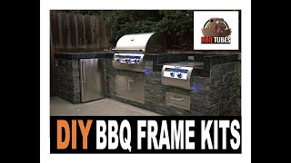 DIY Outdoor Kitchen Frame Kits Over 50000 home owners have used our system with Amazing results [upl. by Ennove299]