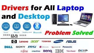 How to Download and Install Drivers for all Desktop and laptop 2016 [upl. by Millan]