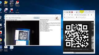 C Tutorial Read QRcode from Camera Realtime Winform [upl. by Ydualc246]