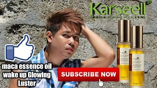 Karseell maca oil hair and face serum  Hector G [upl. by Neelahtak]