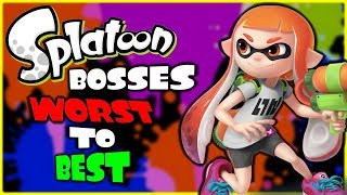 Ranking Every Splatoon Boss [upl. by Onnem59]