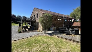 A lovely barn conversion in picturesque gardens for sale in the HauteVienne France  Ref BVI76041 [upl. by Sternlight]