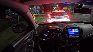 POV night drive Brazil Chery Tiggo 7 TXS [upl. by Lambart]