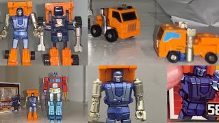 Newage 58 Balin review Transformers generation one legends scale minibot huffer figure comparison [upl. by Amathiste]