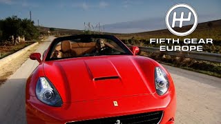 Ferrari California Test Drive  Fifth Gear Europe Episode 7 FULL Show [upl. by Ciapas241]