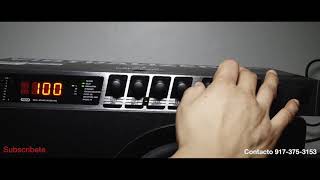 como programar el behringer virtualizer 3D FX2000 para voces sonideras [upl. by Ahaelam]