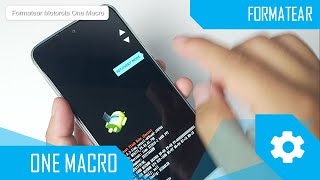 Formatear Motorola One Macro [upl. by Ute]