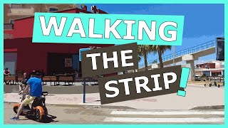 Walking Tour Spain  Cabo Roig Strip Main Street  Costa Blanca  Orihuela Costa [upl. by Ferdinanda]