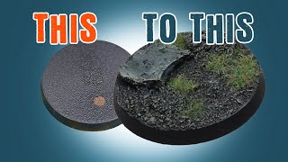 IMPROVE Your Miniature Bases  Easy Warhammer Bases for Beginners [upl. by Nerrot35]