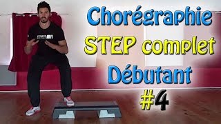 Chorégraphie STEP débutant 4  Cours de STEP complet français  Apprendre le step [upl. by Ettenoj]