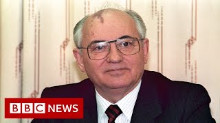 Last Soviet leader Mikhail Gorbachev dies aged 91  BBC News [upl. by Claudetta423]