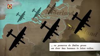 De luchtoorlog boven Brabant zo zag dat er uit [upl. by Sula]