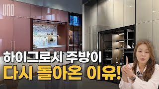 하이그로시 주방이 다시 돌아온 이유😮 [upl. by Yelahs]