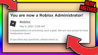 How to BECOME ADMIN in Roblox  2021 Tutorial [upl. by Beard]