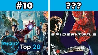 Top 20 Superhero Movies of ALL TIME [upl. by Ariamo]