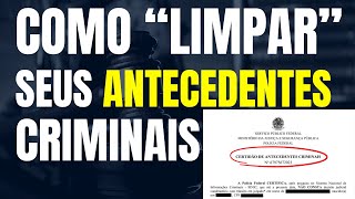 COMO LIMPAR SEUS ANTECEDENTES CRIMINAIS  REABILITAÇÃO CRIMINAL COMUM E MILITAR [upl. by Oby]