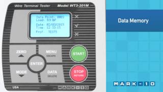 WT3201M Wire Crimp Pull Tester [upl. by Niledam]