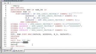 VHDL BASIC Tutorial  TESTBENCH [upl. by Anrehs756]