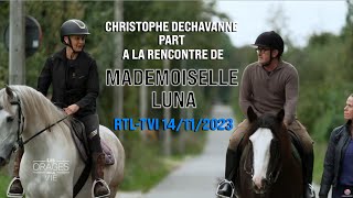 HOMMAGE Reportage Mademoiselle Luna animatrice et DJ Belge ♥ Les orages de la vieRTL141123 [upl. by Dorr]