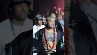 STILL DRE MARK HUNT DAUNTING RINGWALK ALONGSIDE DAVID TUA VS SONNY BILL WILLIAMS 🔥 DR DRE 🎶 [upl. by Atiuqahc]