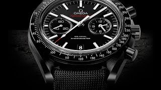 Omega Speedmaster Dark Side Of The Moon Watch Story  aBlogtoWatch [upl. by Pavier]