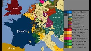 The History of Western Europe Every Year [upl. by Gnanmos]