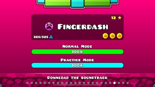 Fingerdash 100 All coins [upl. by Monaco]