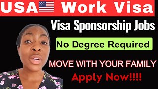 USA Massively Recruiting Unskilled Workers Get an H2B Visa [upl. by Enimassej]