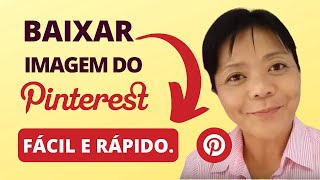 Pinterest  Como Baixar Imagem Do Pinterest Pelo PC [upl. by Llenal]