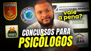 CONHEÇA AS MELHORES OPÇÕES DE CONCURSOS PARA PSICÓLOGOS [upl. by Marijn332]