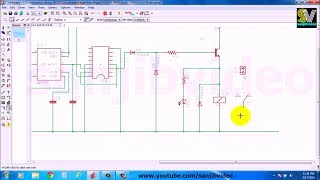 EAGLE  3 of 12  CONNECT COMPONENT  How to Design Circuit [upl. by Aelegna]