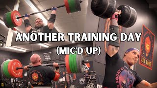 Training Day micd up  7 days out of the Arnold Strongman Classic [upl. by Juno941]