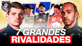 RIVALIDADES que ROMPIERON TODOS los LÍMITES de la F1  TOP 7 GRANDES RIVALIDADES de la Fórmula 1 [upl. by Lamrert]