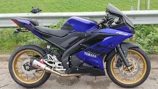 Yamaha R15 V3 Top Speed With Daytona Exhaust In India Can It Go Faster Than 158 Kmph [upl. by Eitsirc464]