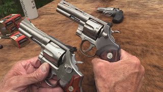 2020 Colt Pythons Range Report 4 inch barrel AND 6 inch barrel [upl. by Kumler]