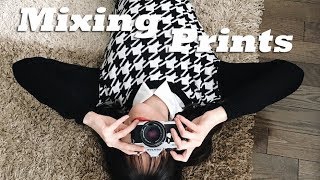 How to Mix Patterns and Prints 6 Outfits  Carolina Pinglo [upl. by Schreiber892]