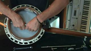 Banjo Assembly and SetUp by Johnny Butten and Recording King [upl. by Miculek]